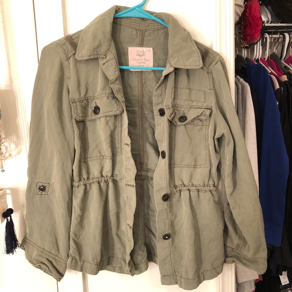 American Eagle Military Green Style Jacket